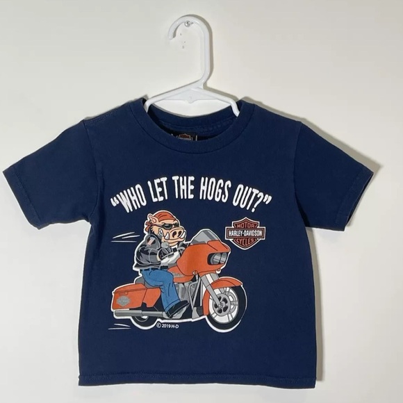 Harley Davidson Janie & Jack Old Navy Size 12-24 Months Toddler Boy 3-PC Bundle - Picture 2 of 12